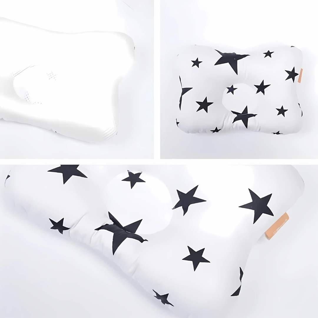 Babykudde för platt huvudstöd och komfort Carvallo