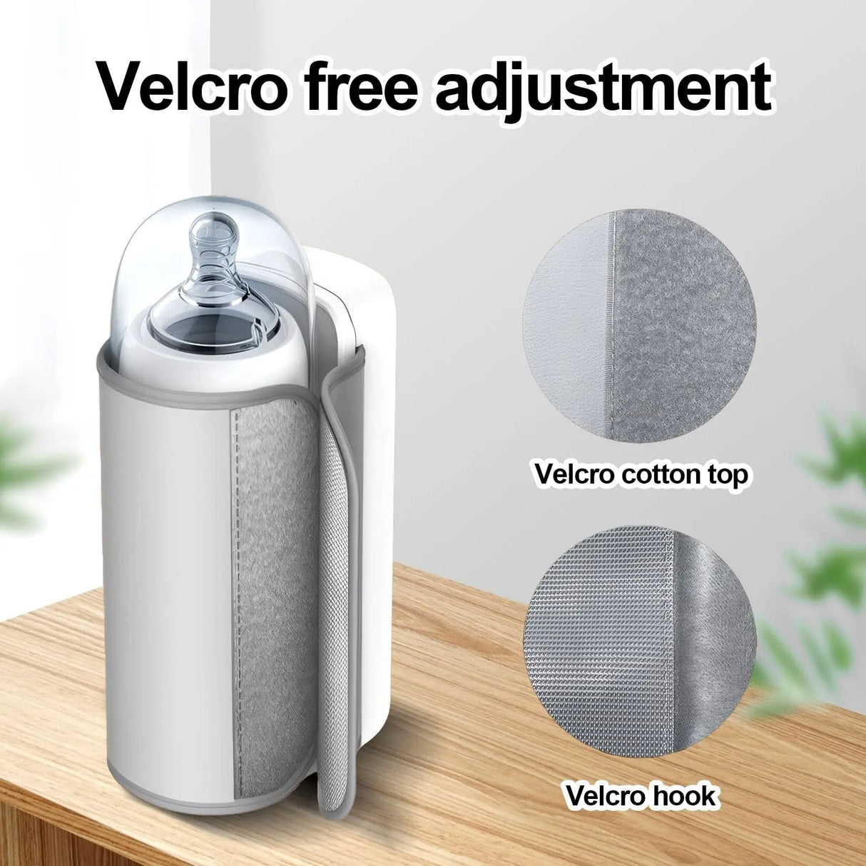 Portabel Flaskvärmare – Kompakt och Bekväm Babymatsflaska Värmare för Användning på Språng Carvallo