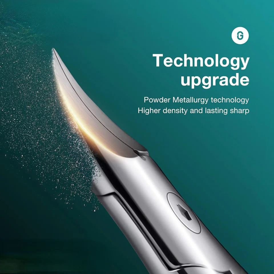 Premium Tånagelklippare för seniorer - Idealisk för tjocka och inåtväxande naglar Carvallo