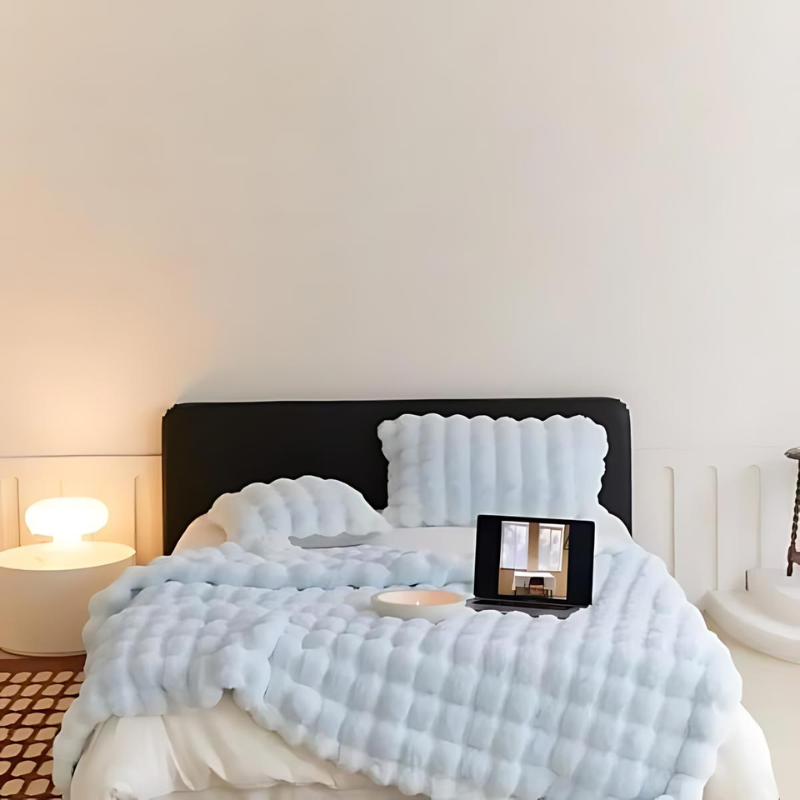 Faux Fur Fleece Kastjacka Carvallo