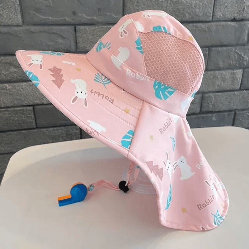 Luftig & Rolig Sommarhatt Solhatt för Barn-Barn-BB-A-Rosa-Hemnix
