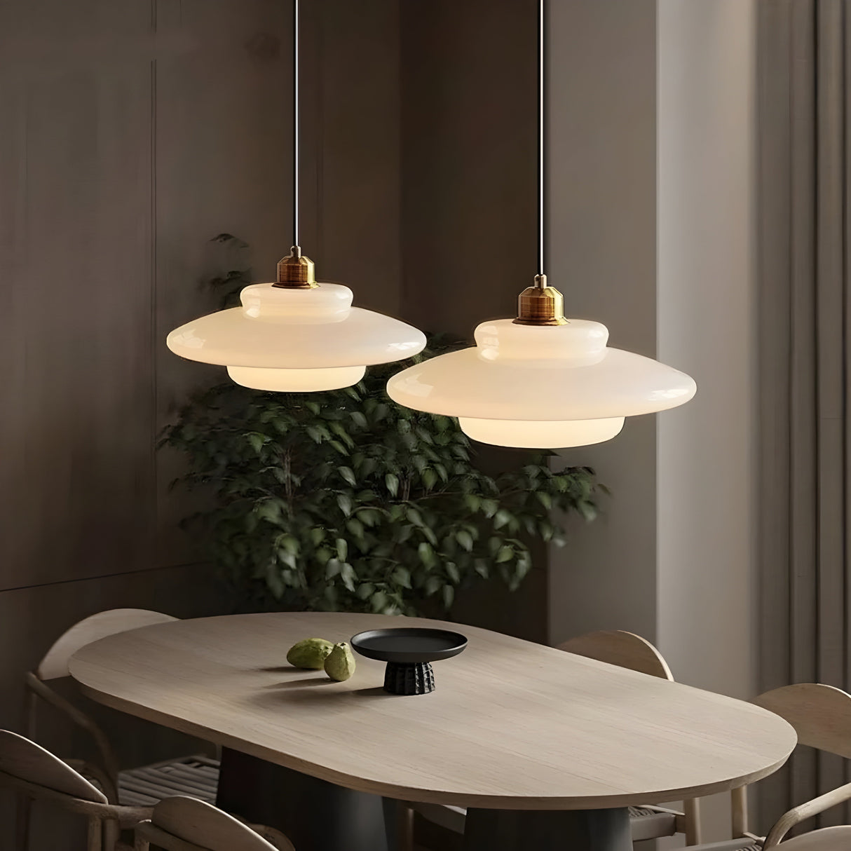 PureGlare Light - Modern Glas LED Pendellampa Carvallo
