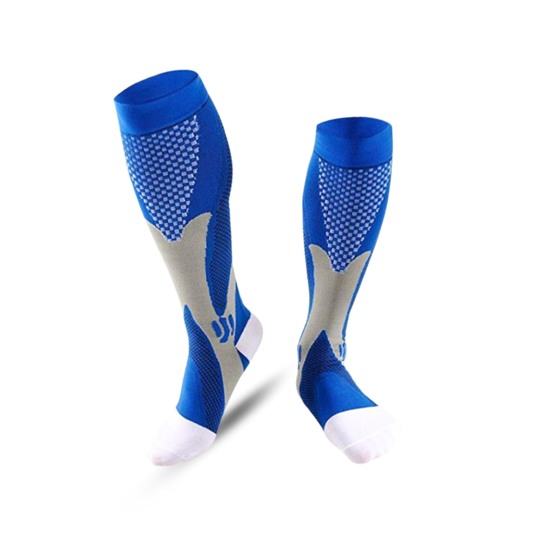 CoolSox™ kompressionsstrumpor-Hemnix-2 par Blå-S-M-Hemnix