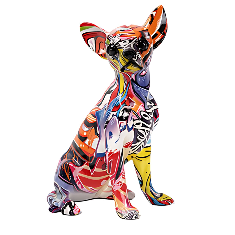 Street Art Chihuahua Skulptur Carvallo