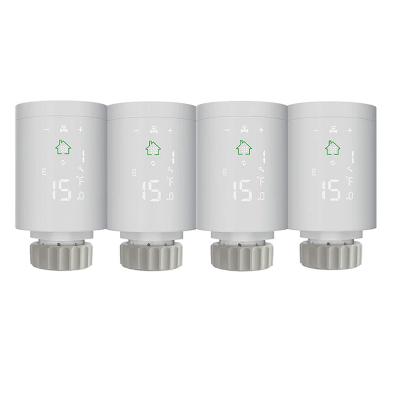 Smart Termostatventil med WiFi – Styrning av Radiator och Element via App-Smarta Hem Termostat-BB-4 st-Hemnix