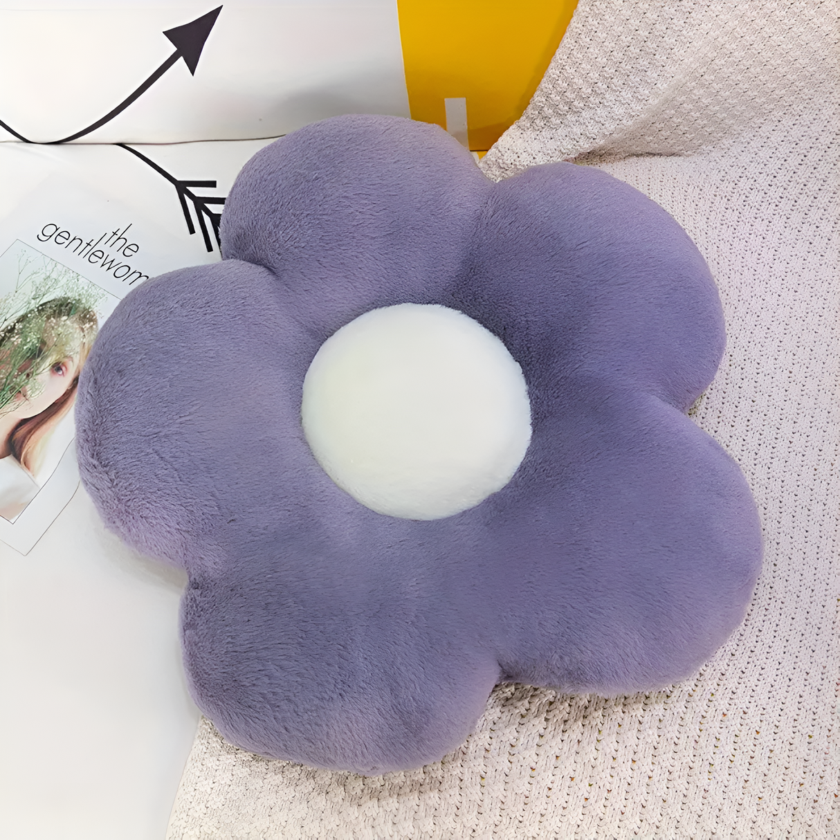 Plush Blomma Sittkudde Carvallo