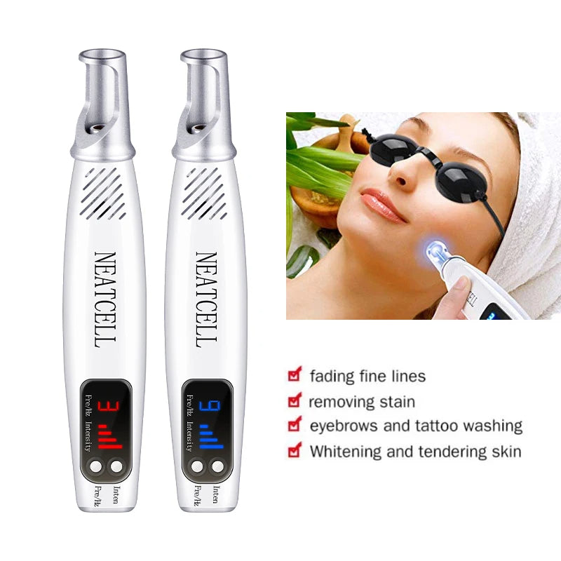 Smart Tattoo Removal Laser Pen - Ta bort födelsemärken, fräknar, akne, tatuering Carvallo