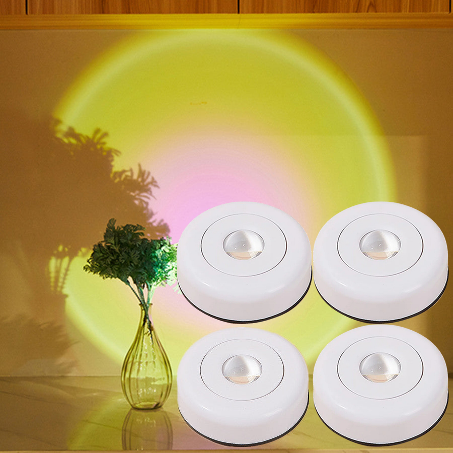 Carvallo – Kompakt Solnedgångslampa med Mångsidig Montering Carvallo