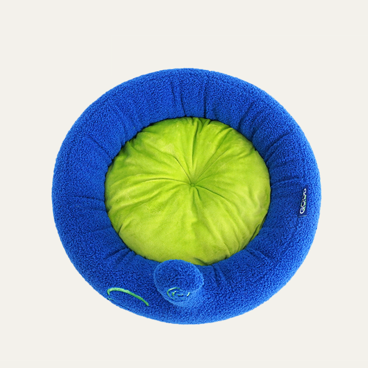 Pawsome Gesture Husdjursbädd Mysig Plysch Hund Kattbädd Avtagbar Kudde Carvallo