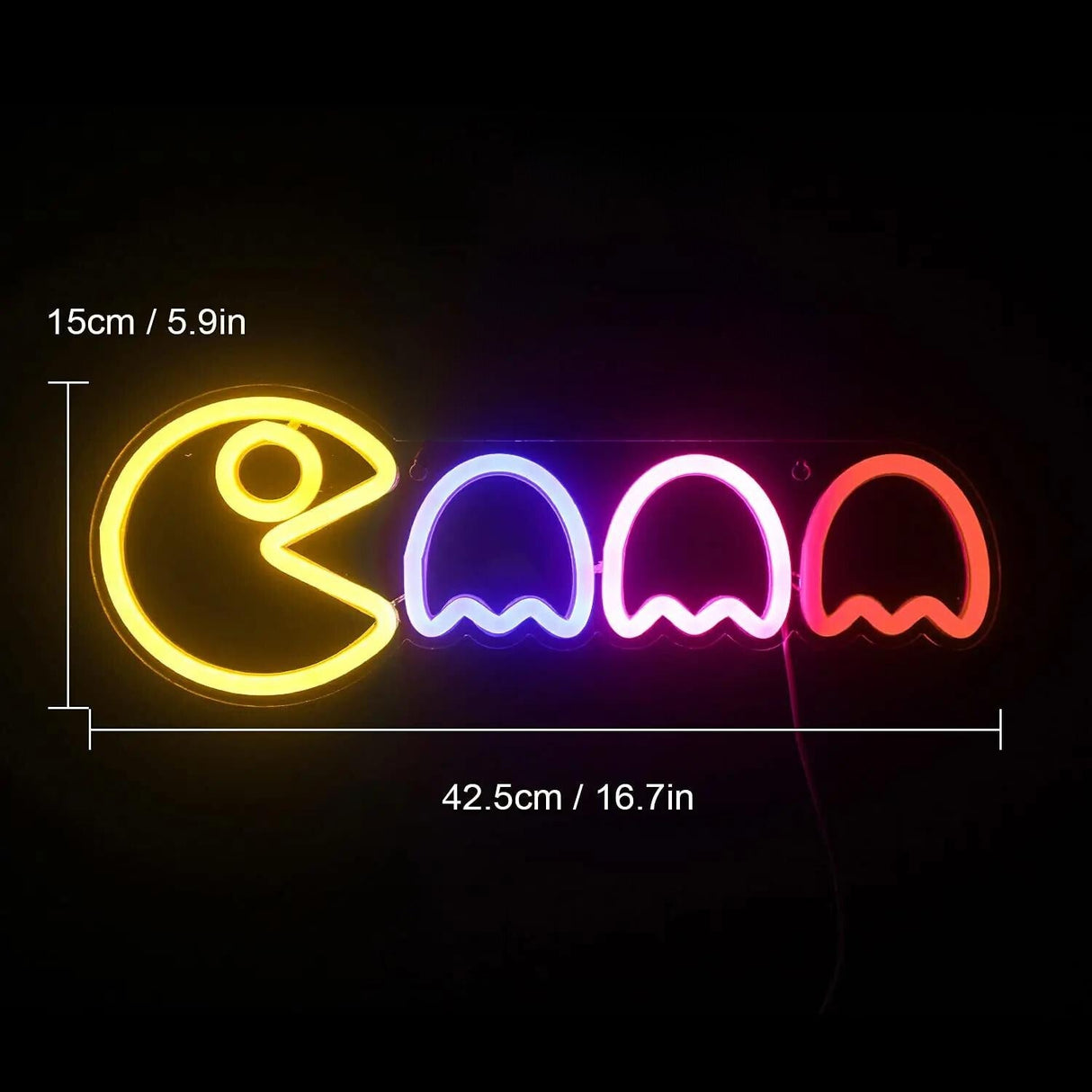 GhostBlaze Light - Lätt neon spöke LED väggskylt ljus Carvallo