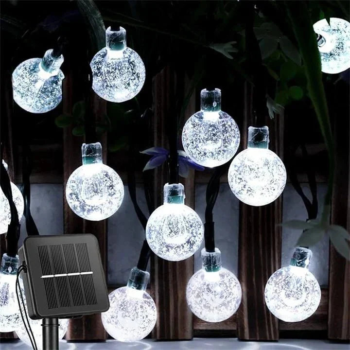 Solenergi LED Fe Fairy Lights | Vattentåliga Utomhus Ljus Slingor Carvallo