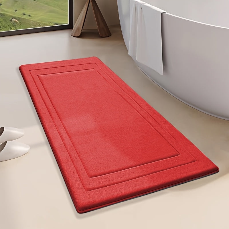 Badrug med minnesskumkuddar komfort Carvallo