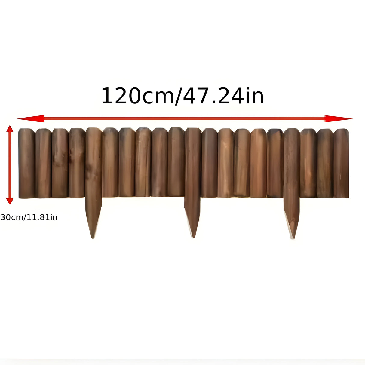 GroveScape - Dekorativt trä utomhus trädgårdsavgränsning gräns Carvallo
