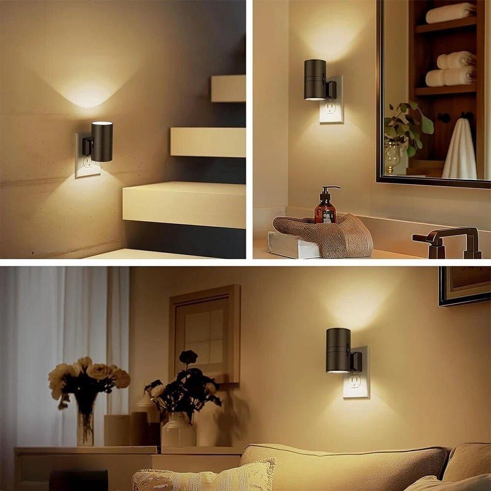 SensorShine Light - Justerbar LED Plugin Intelligent Rörelsesensor Nattljus Carvallo