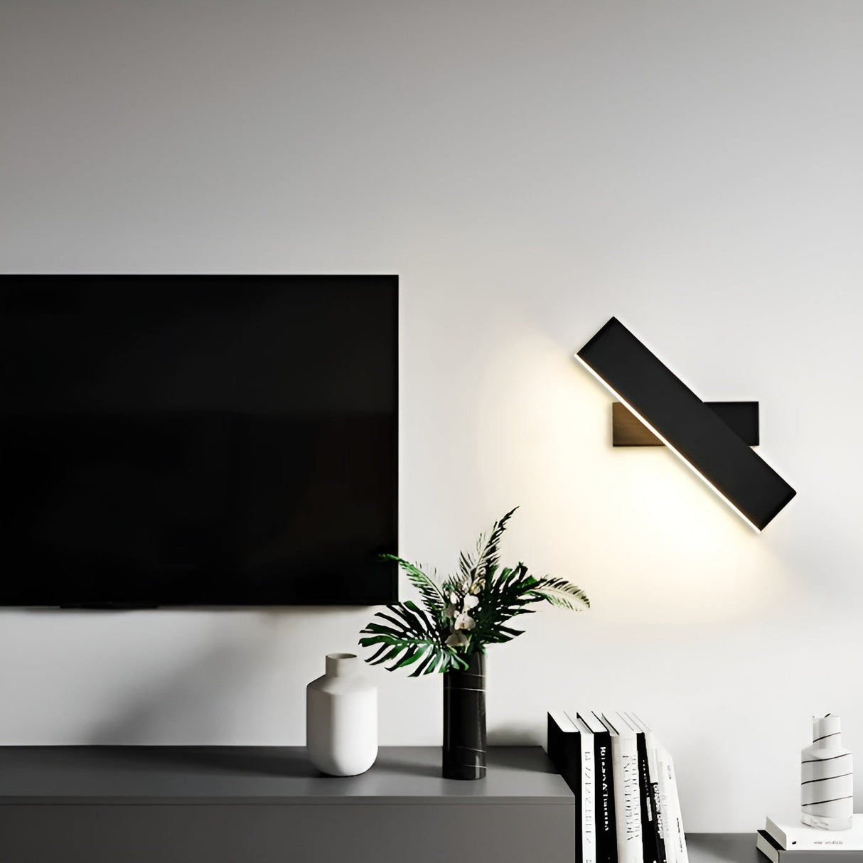 OrbitBeam Ljus - Rotbar Minimalistisk LED Vägglampa Carvallo