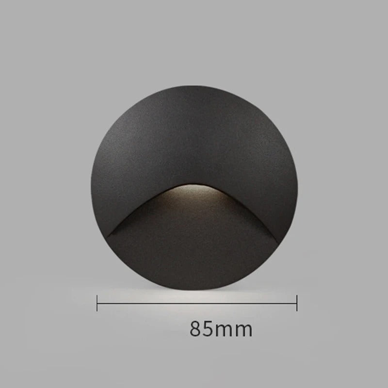 PathLight – Vattentät vägglampa med rörelsesensor för moderna rum Carvallo