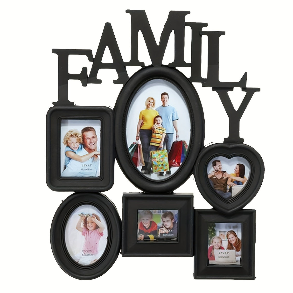 Väggkonst Familjefotoframeset Collage Carvallo