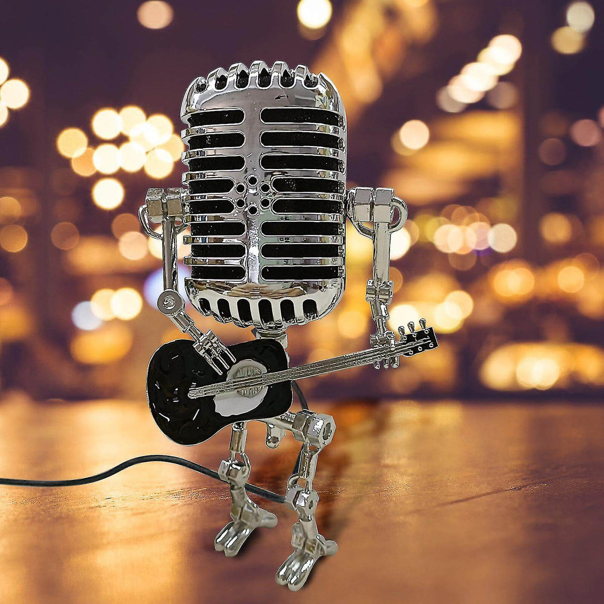 RobotLamp Mikrofon Robot skrivbordslampa MILA Sverige