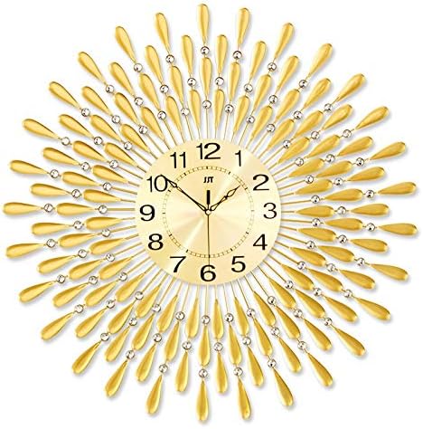 RayBloom – Elegant väggklocka med strålande form och ljudlös urverk Carvallo