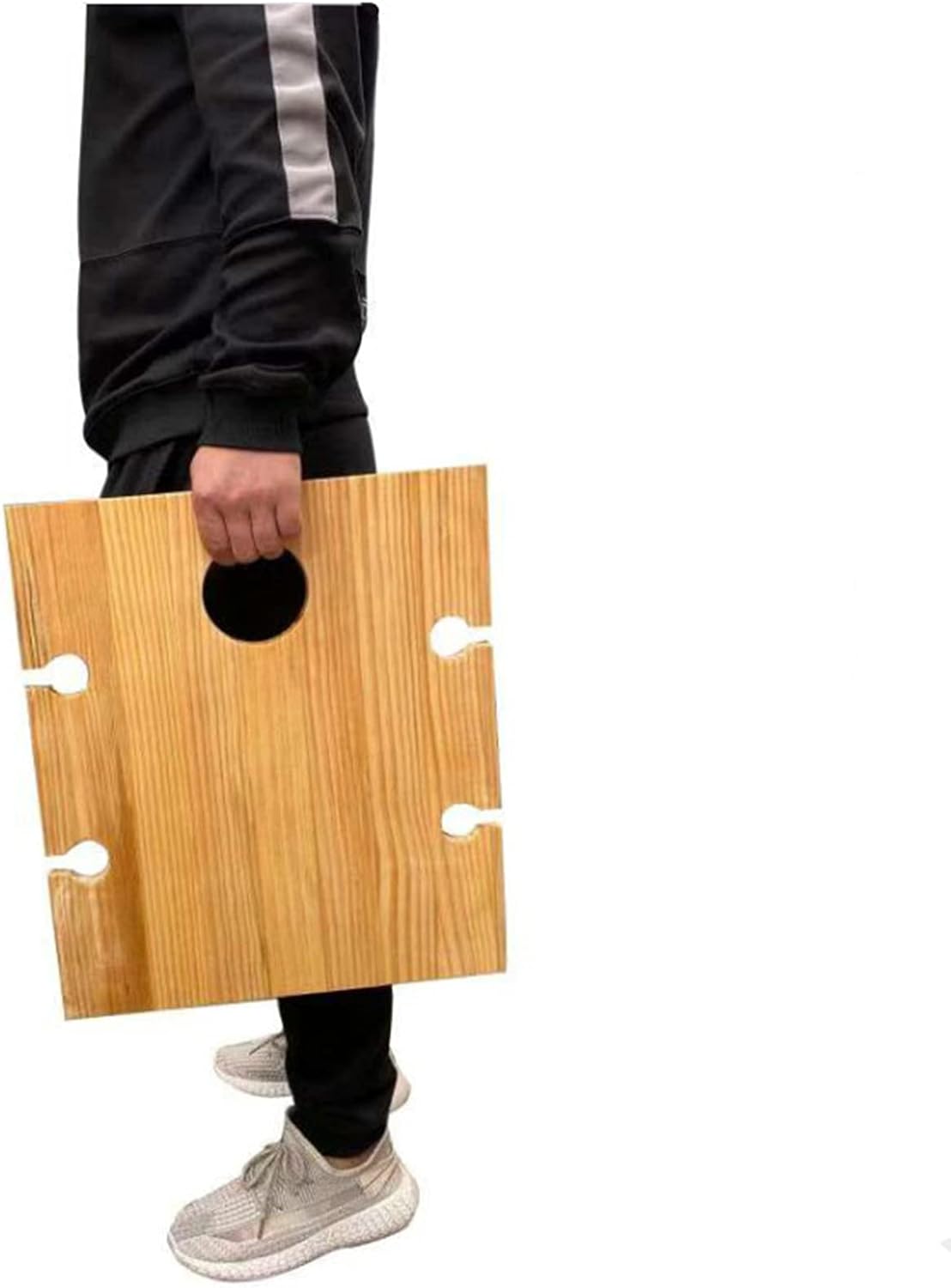 Carvallo Vinlora Weintisch FoldWood | Fällbar & Mobil | Av trä | Med flask- & glasstöd | För picknick, trädgård & camping Carvallo