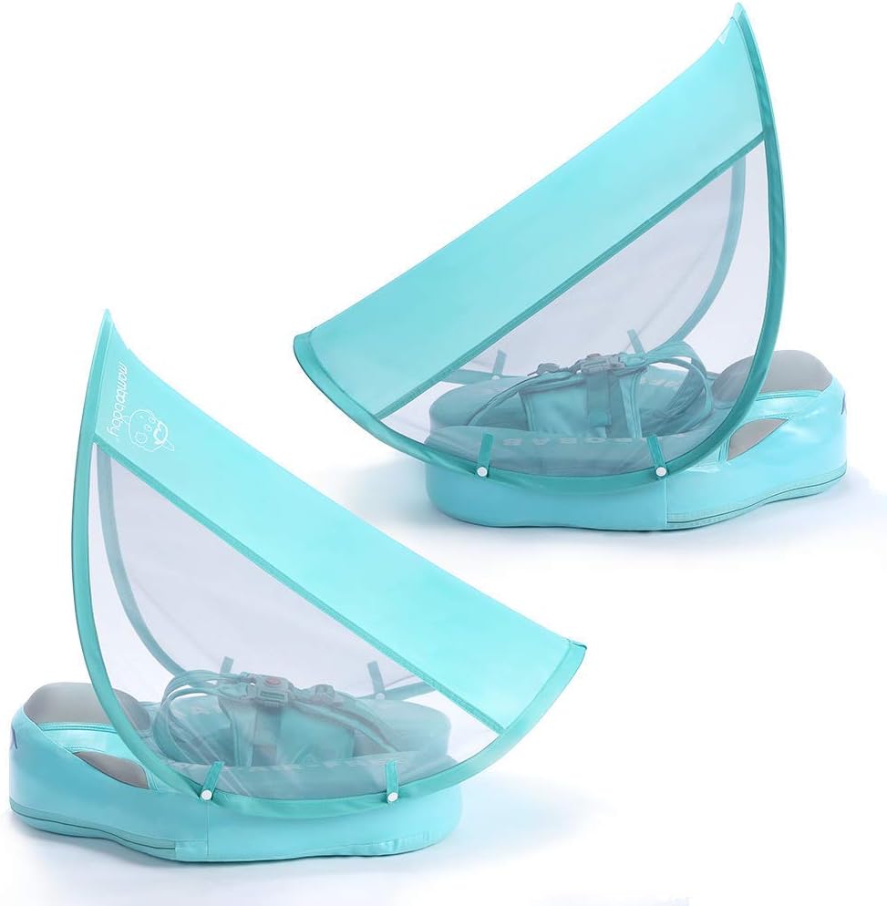 Barns Simhjälpmedel Justerbar Polyester 360° Skydd för 3-24 Månader-Simhjälpmedel-Hemnix-Grön-Hemnix