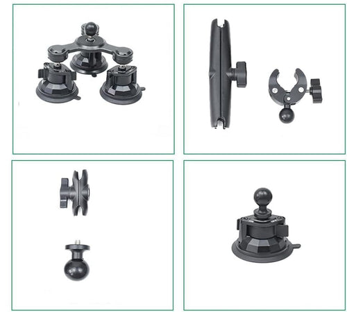 Camsteer Premium Cykel Baksetefäste – Fånga episka åk med tredjeperson GoPro/Insta360-vyer, passar Hero 13 till DJI 5 Carvallo