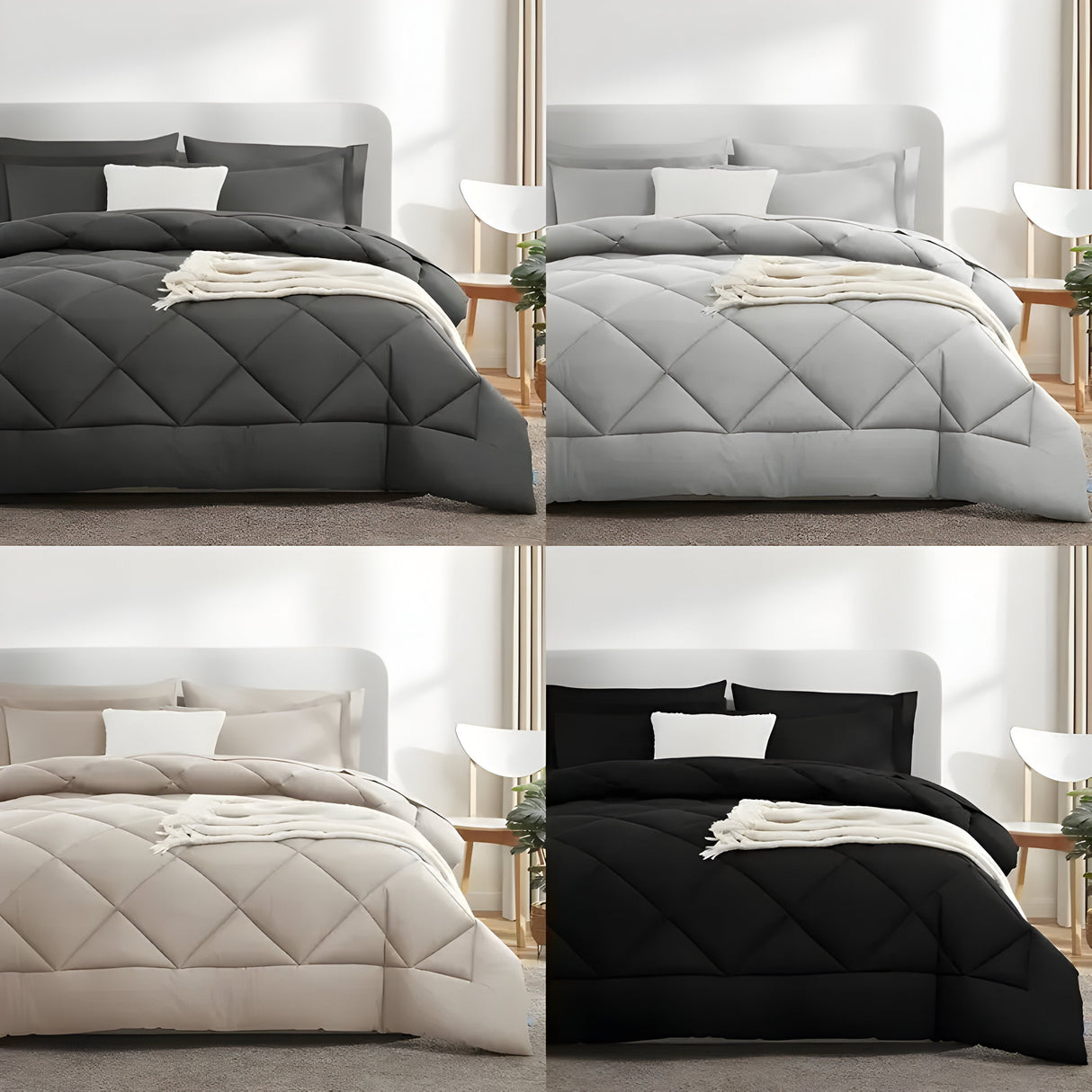 PureRest Sängkläder Set - 3 delar. ultra-mjuk sängkläder set Carvallo