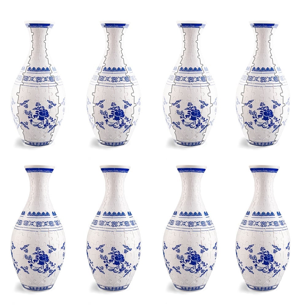 Snygg blommig displayvas – modern design med avtagbar vattenhållare MILA Sverige