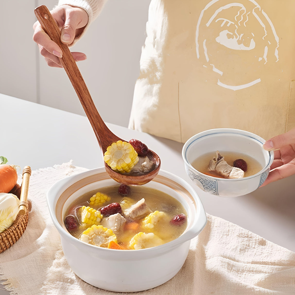 Set av träredskap för non-stick-pannor Carvallo