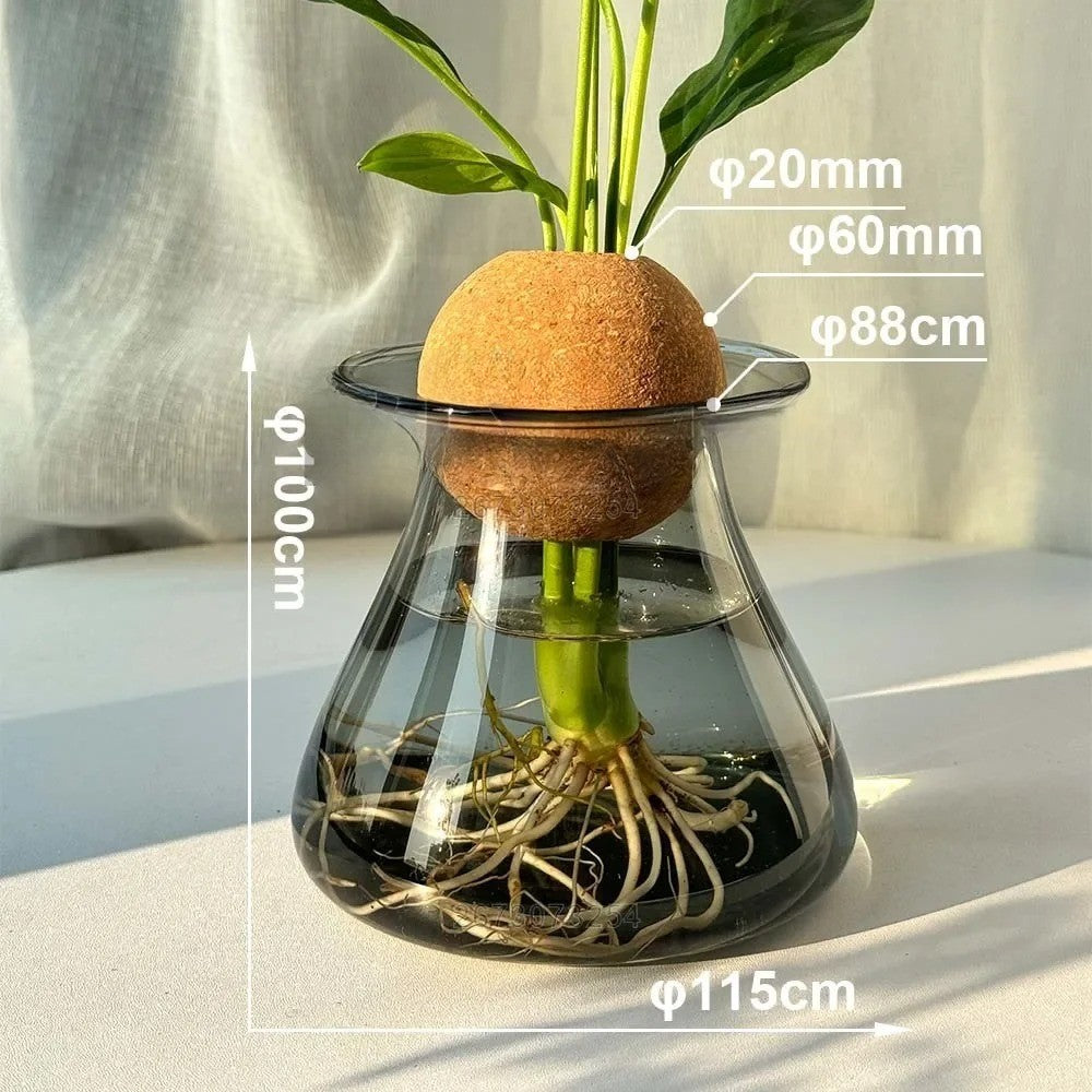 GlacierBloom Vas - Skandinavisk Glas Bordsvas Carvallo