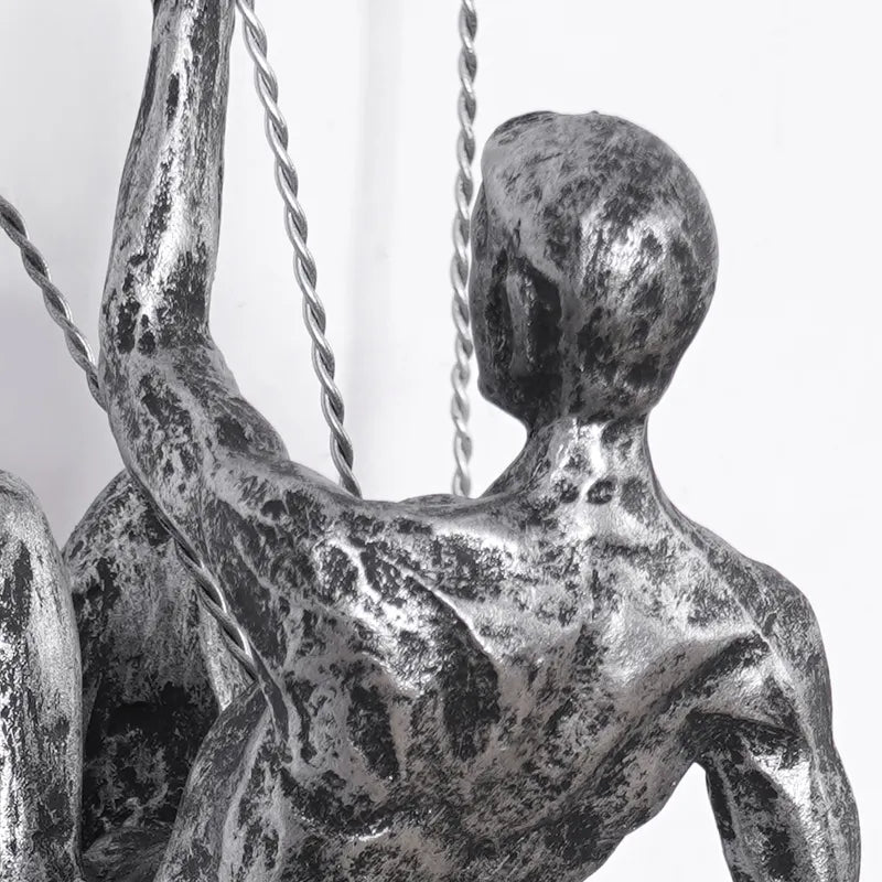 Gravity-Defying Climbers - Modern 3D-väggkonstuppsättning MILA Sverige