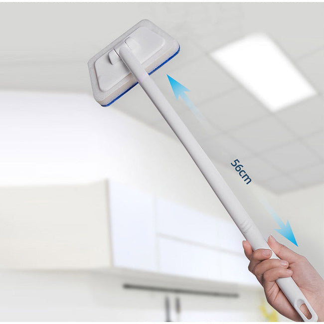 ScrubMaster - Ergonomisk väggborste för badrum med avtagbar svamp Carvallo