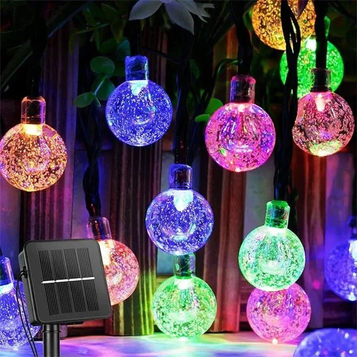 Solenergi LED Fe Fairy Lights | Vattentåliga Utomhus Ljus Slingor Carvallo