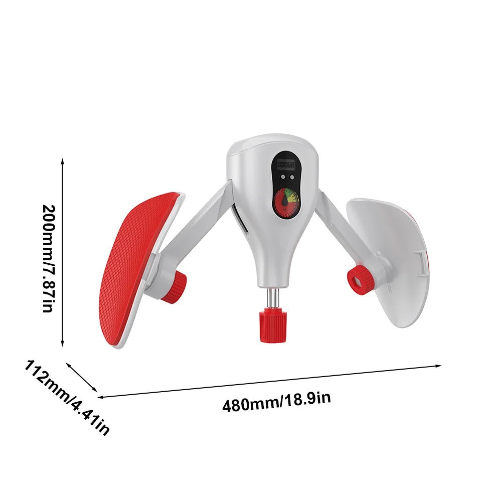 Bäckenbottenmuskeltränare – Justerbar Lårtränare & Kegeltränare med Räknare Carvallo