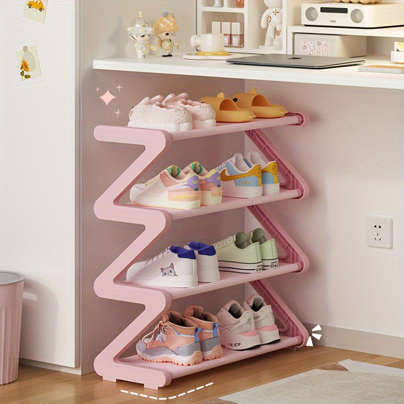 ZigZag Skoställ - Stilig och Platsbesparande Skor Organizer Carvallo