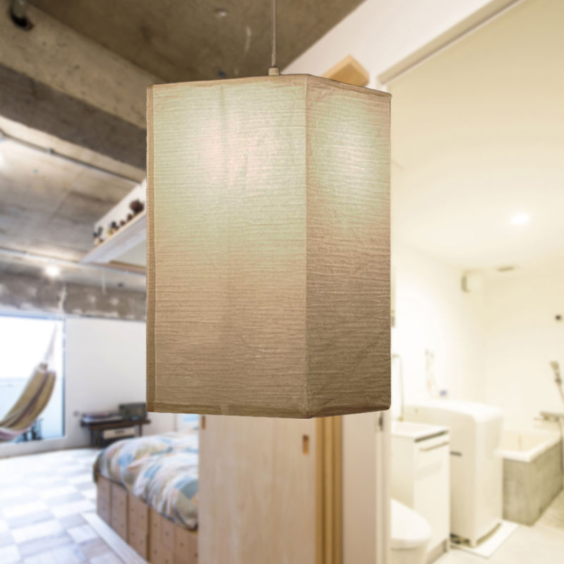 Pappershänglampa - Traditionell Vit Lykta Carvallo