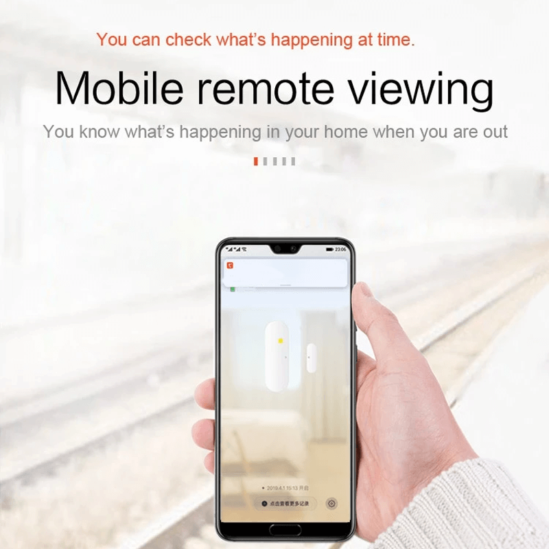 Smart Dörrsensor med WiFi och Bluetooth-Smarta Hem Dörrsensor-BB-Hemnix