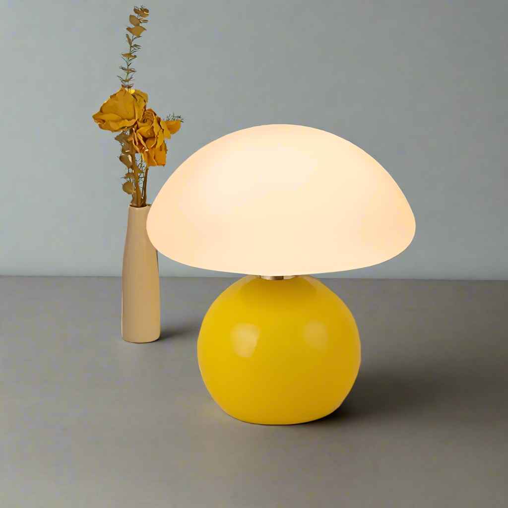 Mush Glow - Vintage Mushroom Dimmer Lampa MILA Sverige