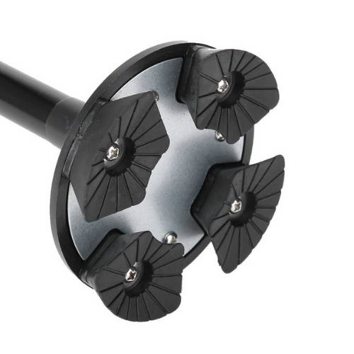 Multifunktionell senior käpp med LED-ljus, larm, dubbelhandtag & halkfri fot-VaruZ-Hemnix