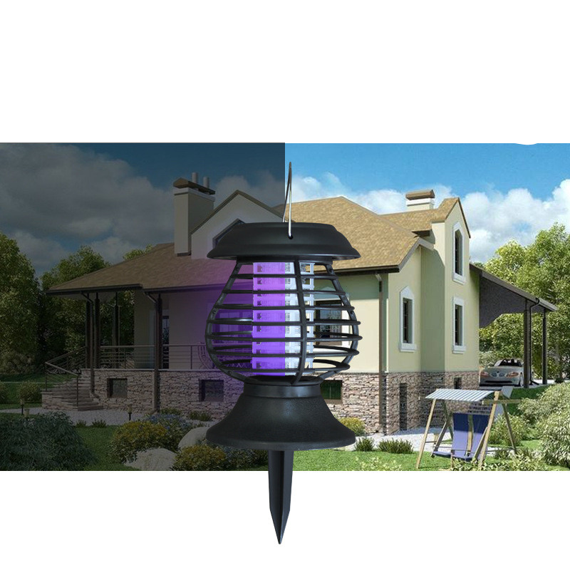 Solar Insektsavvisande Lampa med LED-ljus – Effektiv myggbekämpning för trädgården Carvallo