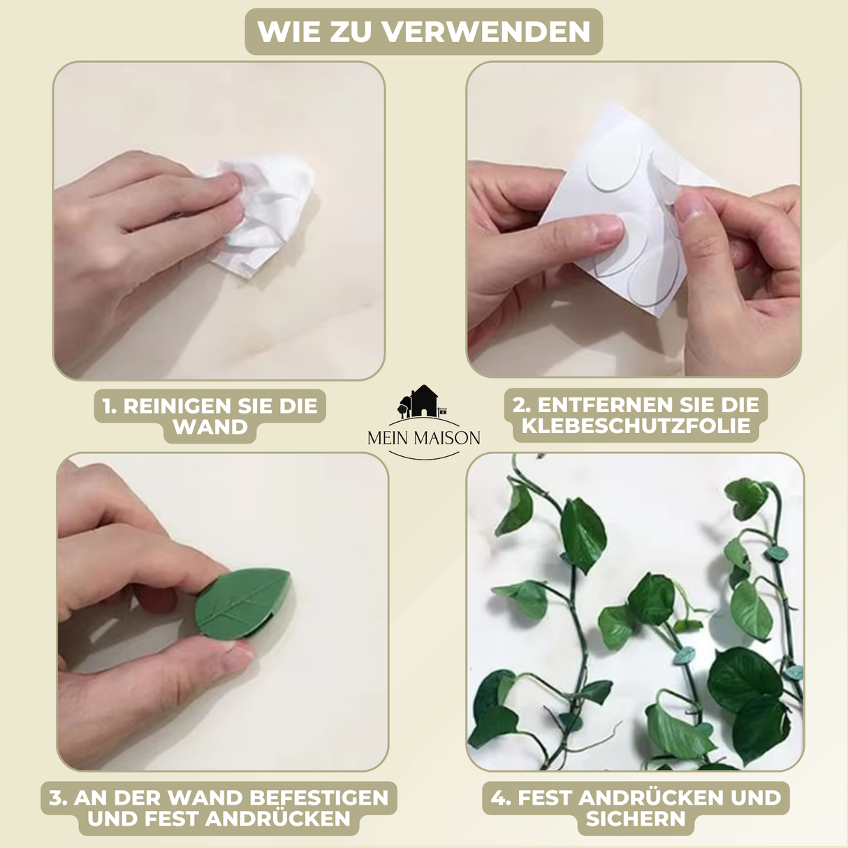 Carvallo | GrowGrip - Växtfäste klämmor Carvallo