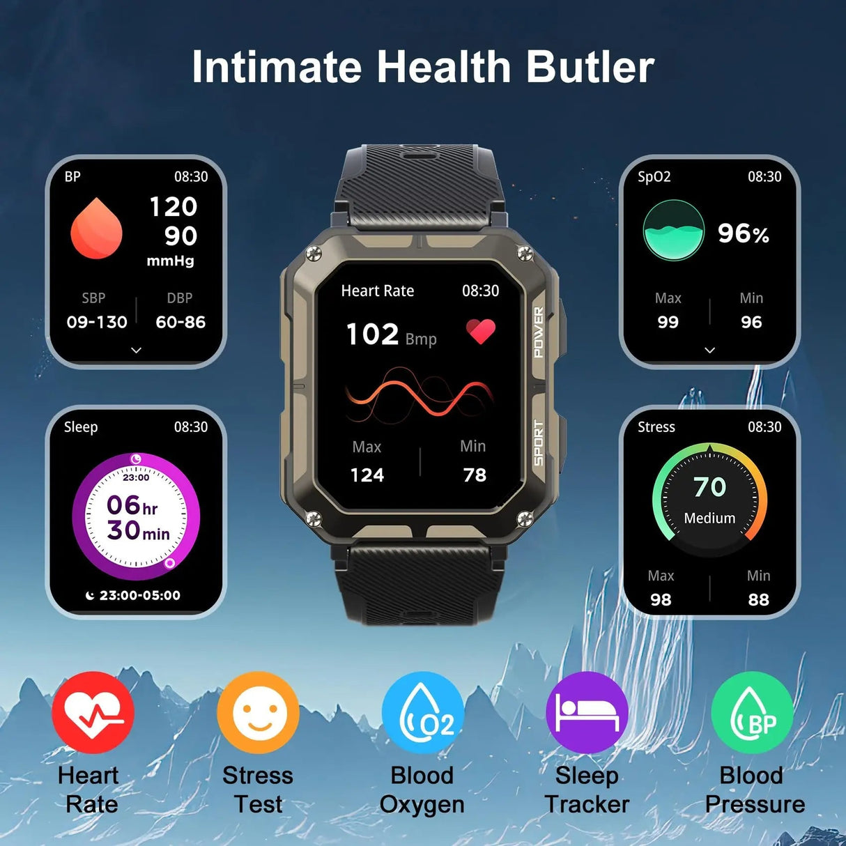 Den oförstörbara smartklockan Carvallo