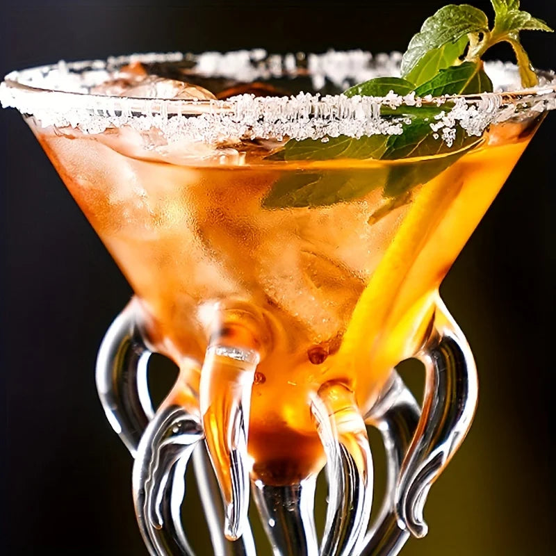 Carvallo - Unik bläckfisk-inspirerad Martini-glas för stiliga hembarer Carvallo