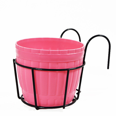 Praktisk krukställ med stabil metallram för balkong och terrass Carvallo