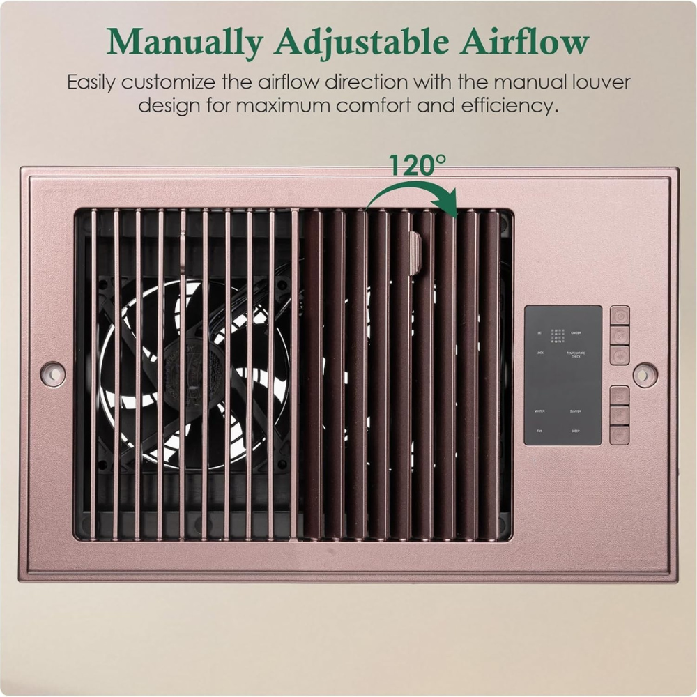 Luftventilationsboosterfläkt med fjärrkontroll Carvallo