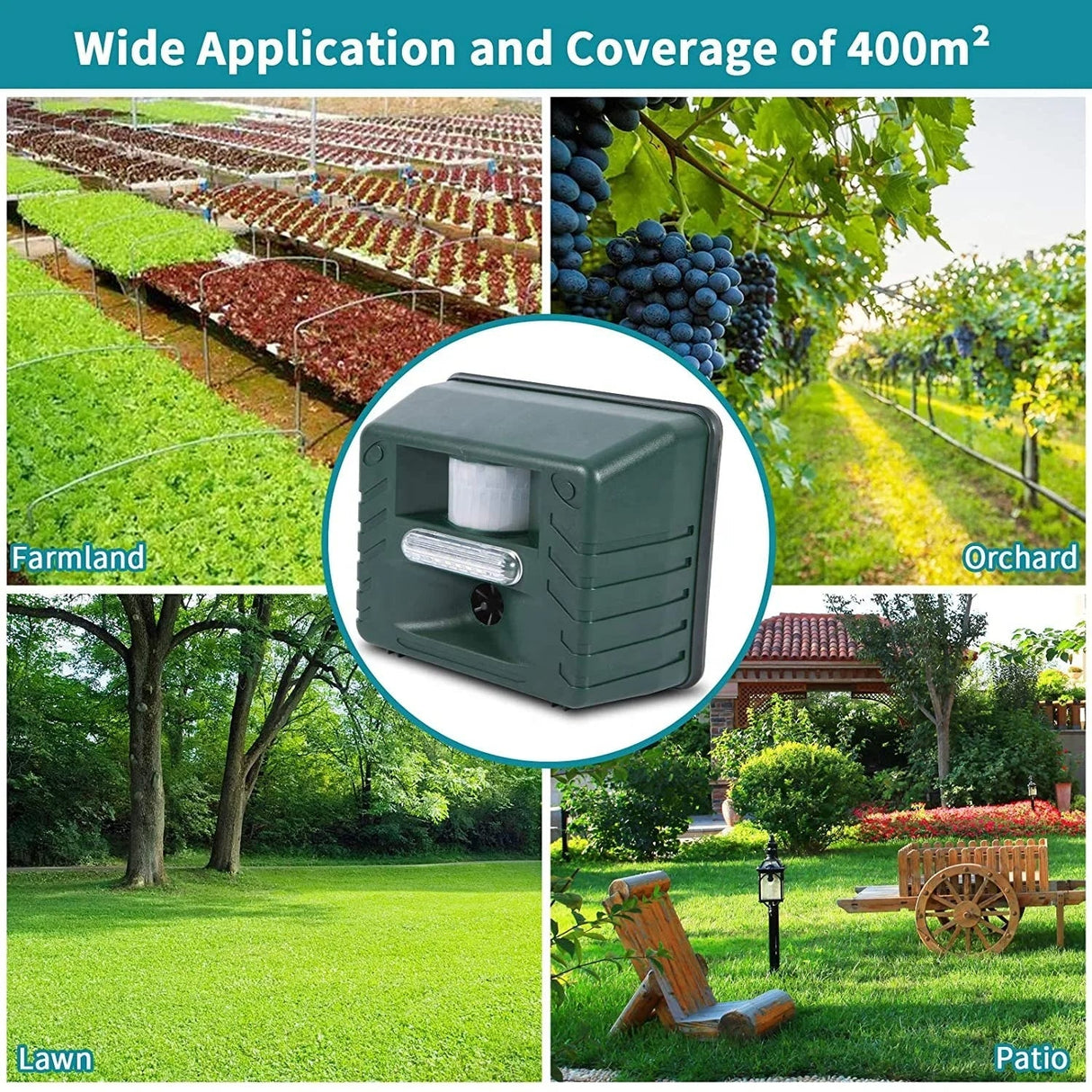 Hackspett Ultraljud Avskräckare för Effektiv Fågelkontroll - Bli Av Med Hackspettar Carvallo