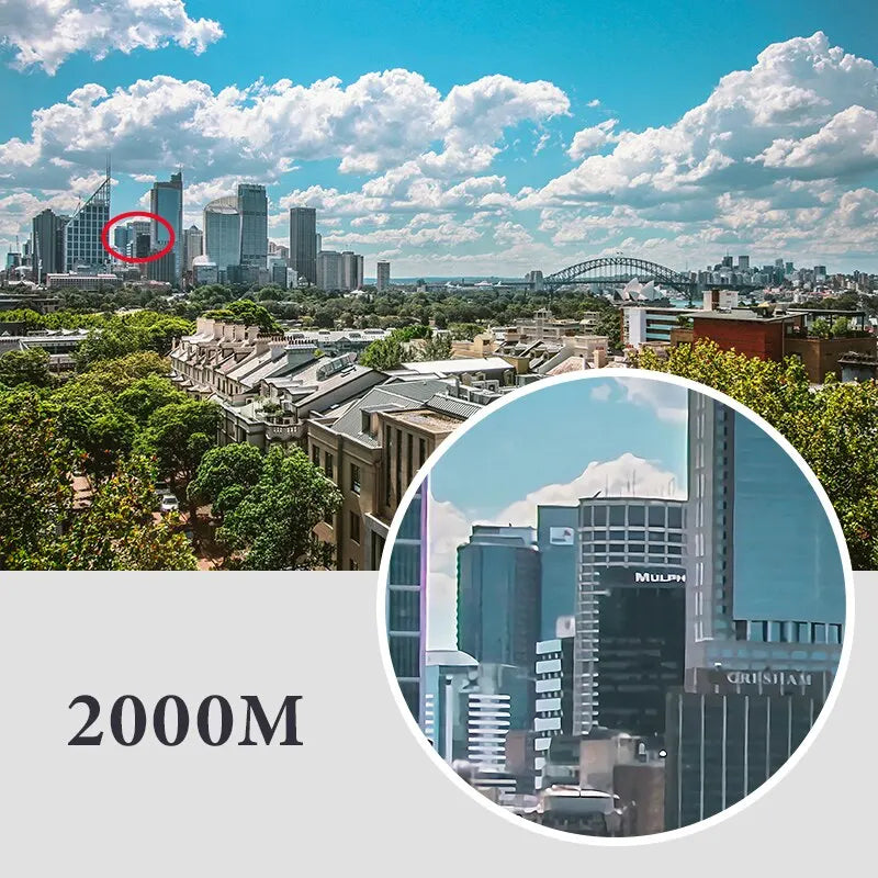 Militär HD 40x22 Kikare Professionell Jakt Teleskop Carvallo