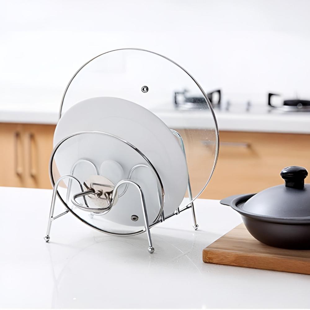 Multi-Layer Kastrullock Hållare Ställning Carvallo