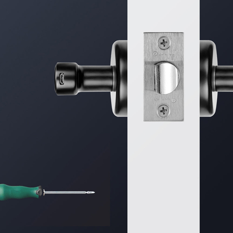 Smart Dörrknopp med Fingeravtryck - Säkerhet och Bekvämlighet i Ett Carvallo