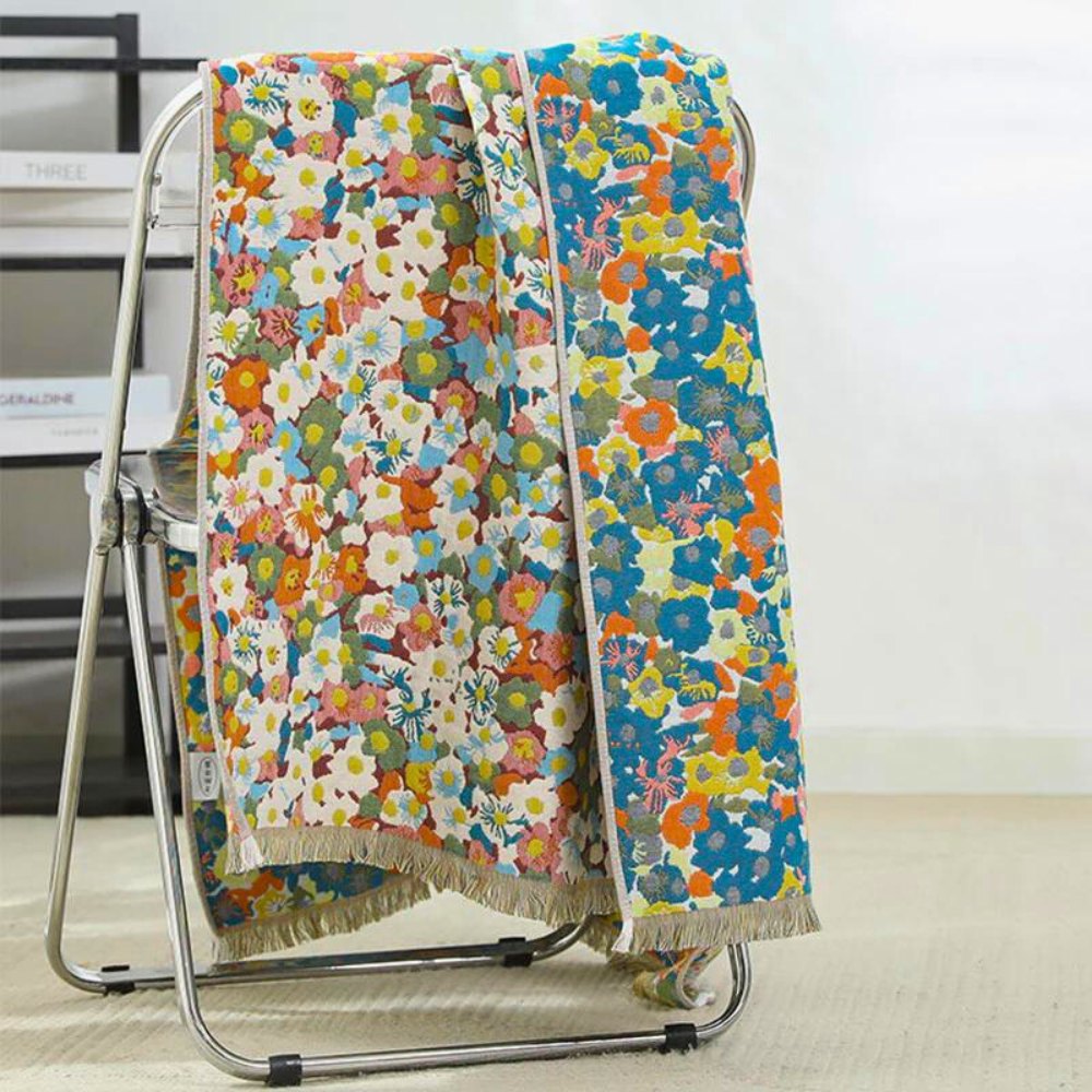 Opulent Flora Vändbar Handduk Carvallo